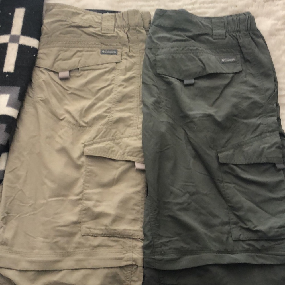 Men’s Columbia convertible pants 34x30